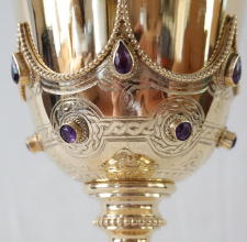 Antique Irish Gothic Chalice